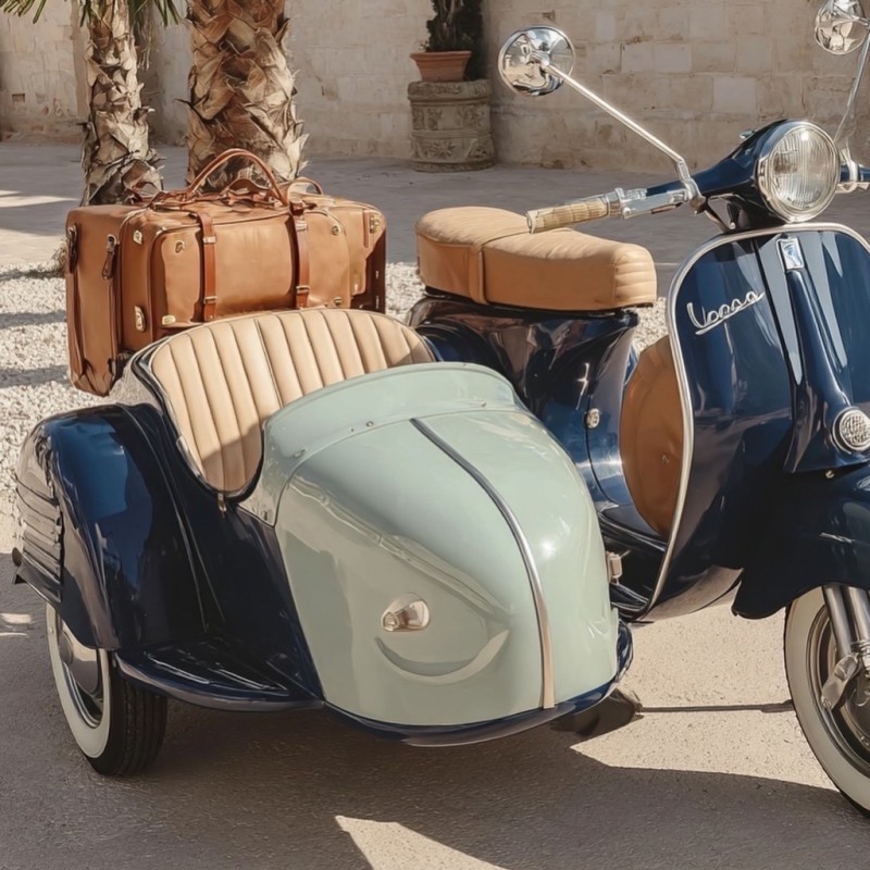 Vespa Sidecar Bleu Nuit : la nouvelle icône du luxe estival 2026