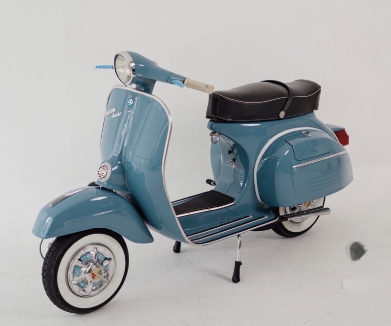 Restauration Vespa vintage : comment une icône italienne retrouve sa jeunesse après 3 mois de travail artisanal, carte grise collection, proche de Lille 
