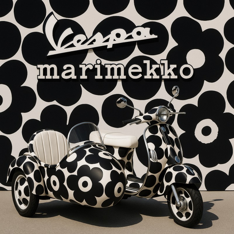 vespa Sidecar entièrement restauré, personnalisé, certificat d’authenticité piaggio , près de Cannes 