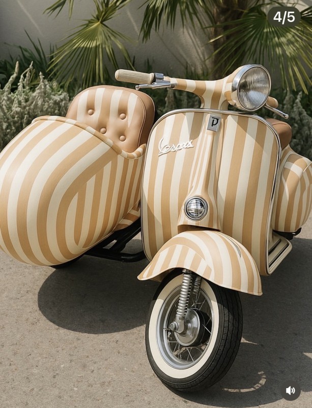 Nouveaux Sidecars Printemps : le renouveau du style vintage signé @lavespazienne , carte grise collection, Paris 