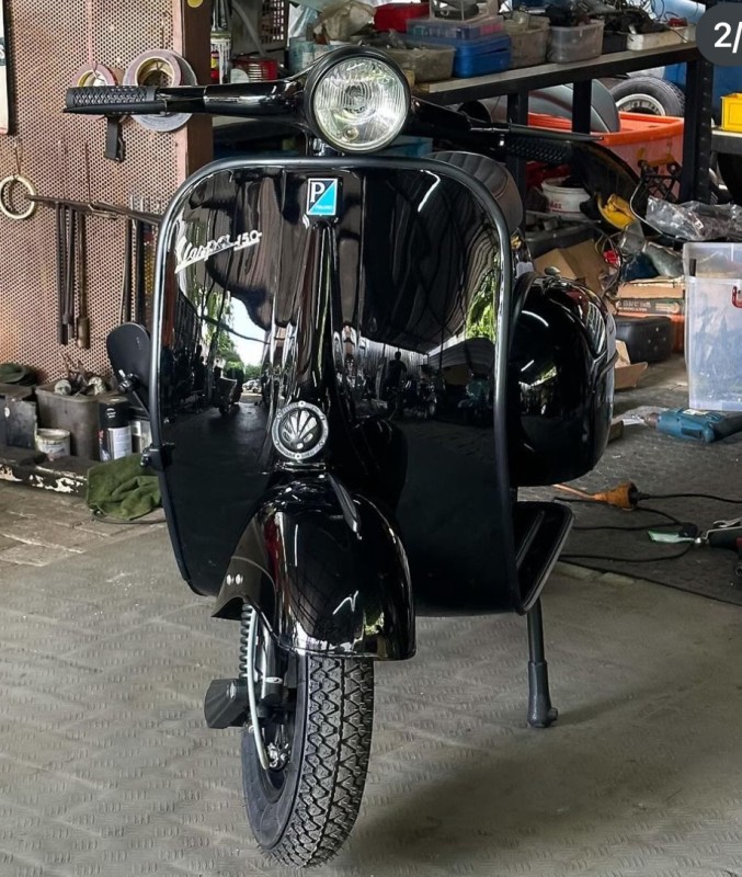 vespa VBB 1964-livraison Paris - entièrement restaurée - carte grise française collection 