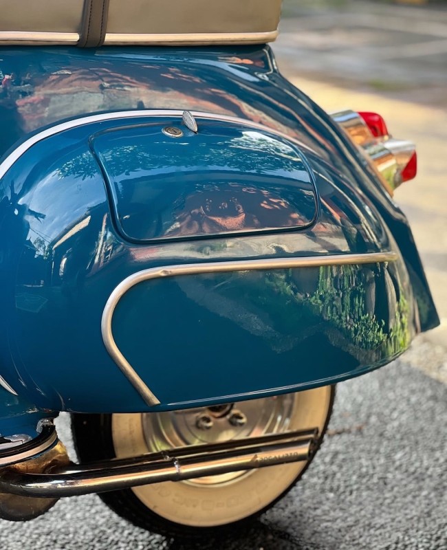 vespa VNB 1963, restaurée complètement, certifiée collection, carte grise de collection, proche Paris