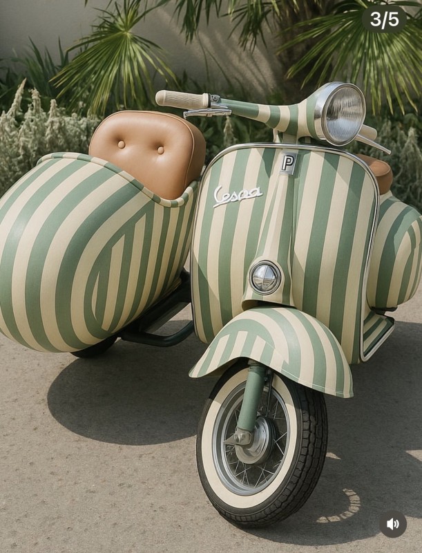 Nouveaux Sidecars Printemps : le renouveau du style vintage signé @lavespazienne , carte grise collection, Paris 