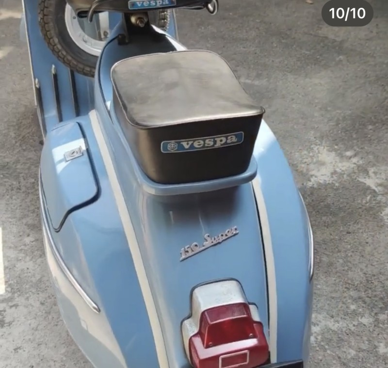 Vespa super 125 , entièrement restaurée, carte grise française, proche de Paris 