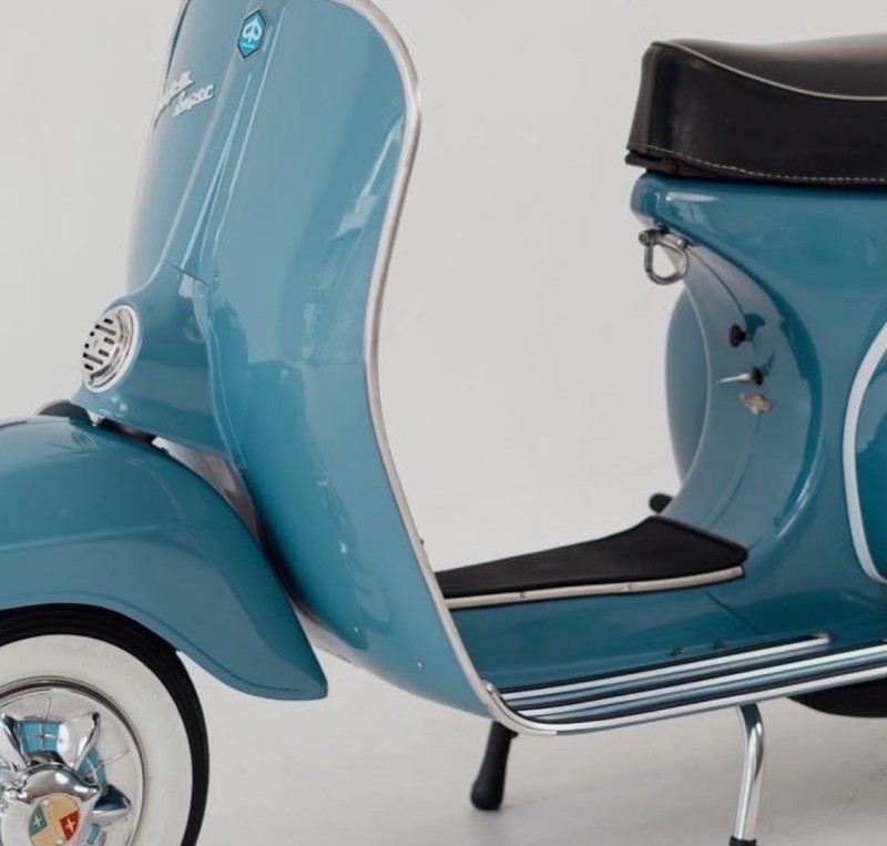 Restauration Vespa vintage : comment une icône italienne retrouve sa jeunesse après 3 mois de travail artisanal, carte grise collection, proche de Lille 