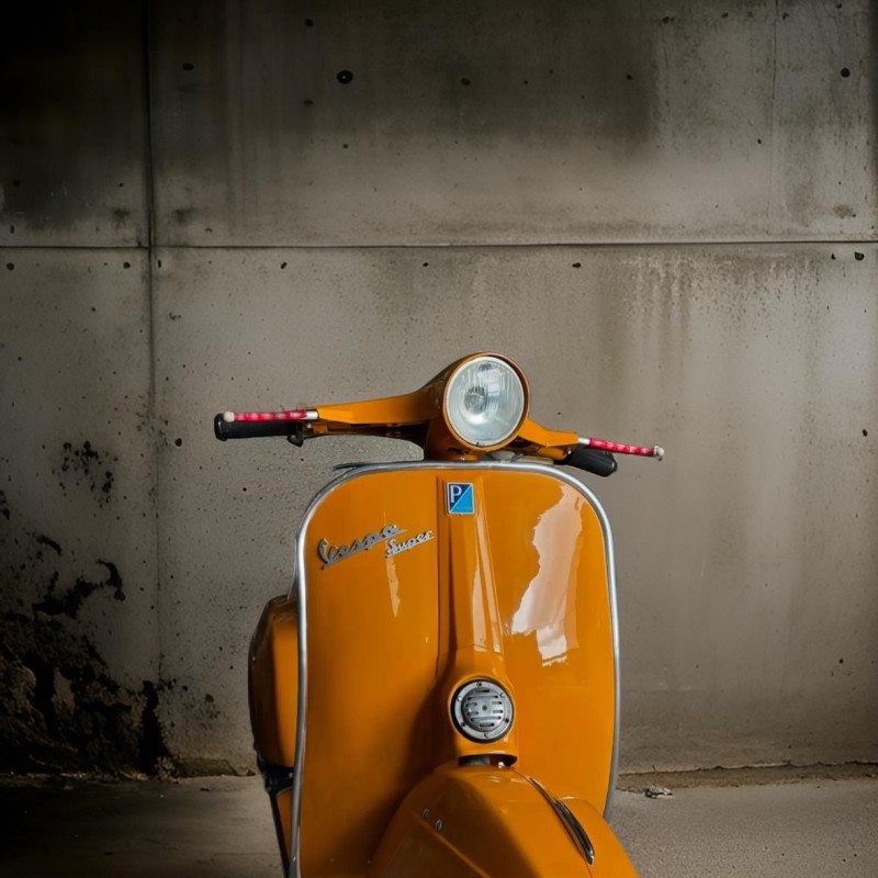 vespa super 66 entièrement restaurée , certificat d’authenticité et collection, carte grise française collection proche de limoges 