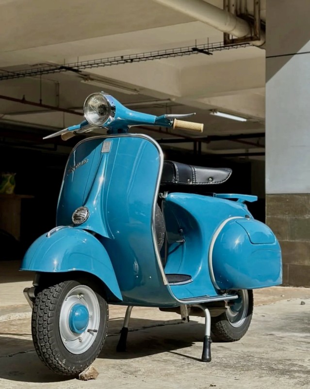 Restauration et personnalisation , carte grise collection Vespa ancienne – proche de Metz Vespa VBB2 1962