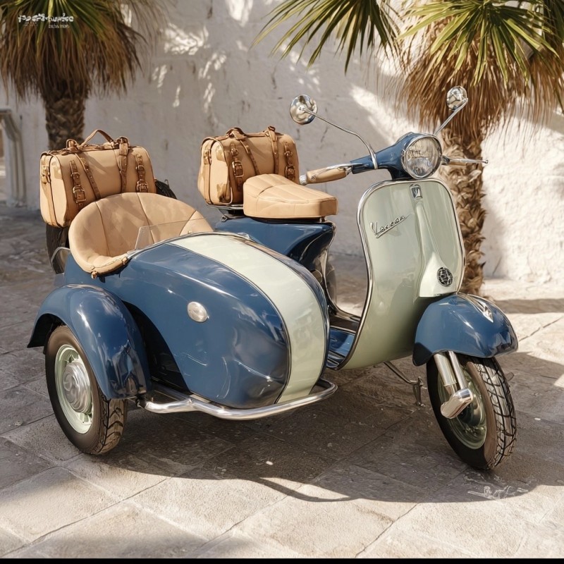 Vespa Sidecar Bleu Nuit : la nouvelle icône du luxe estival 2026