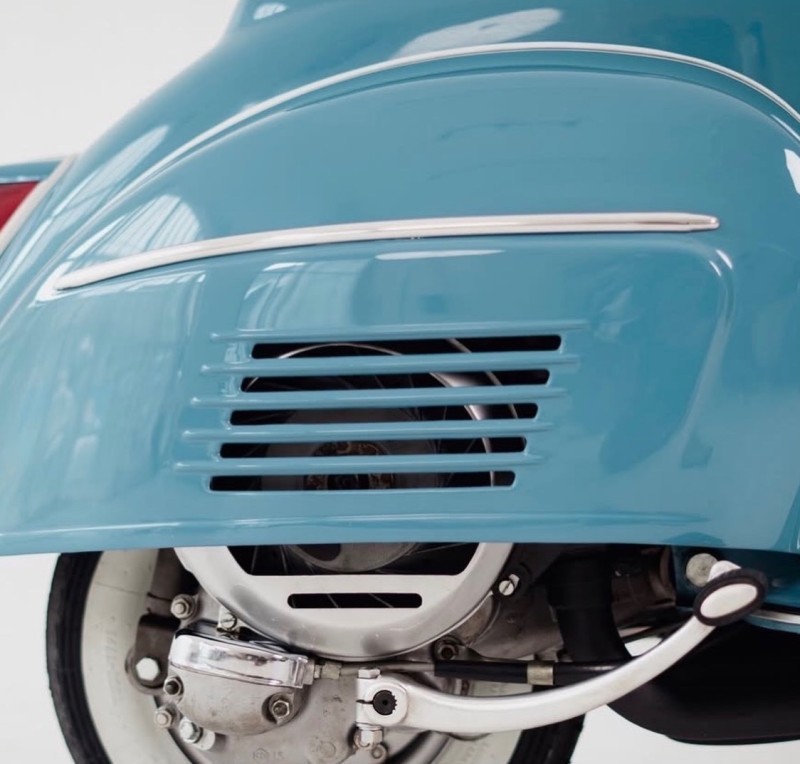 Restauration Vespa vintage : comment une icône italienne retrouve sa jeunesse après 3 mois de travail artisanal, carte grise collection, proche de Lille 