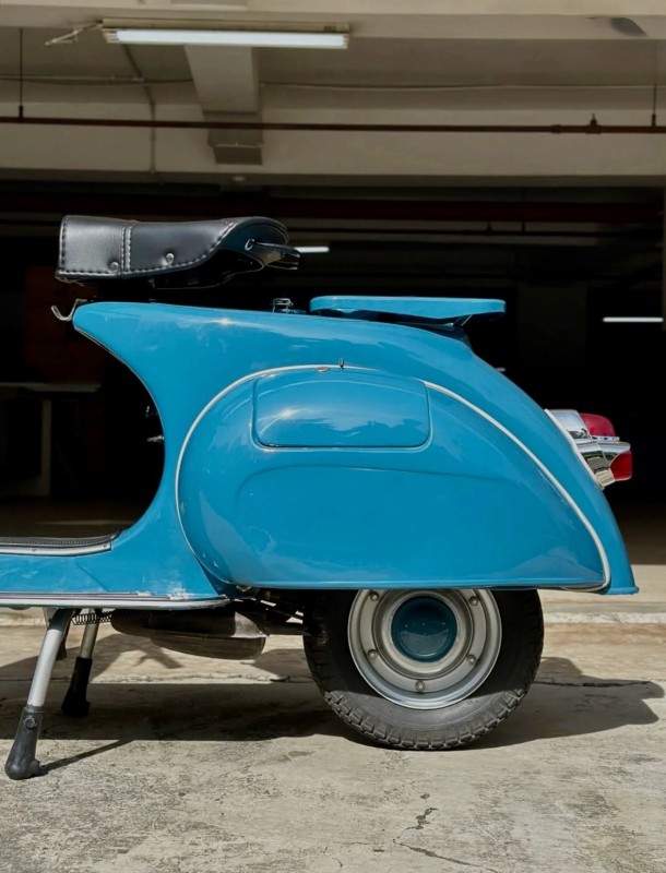 Restauration et personnalisation , carte grise collection Vespa ancienne – proche de Metz Vespa VBB2 1962