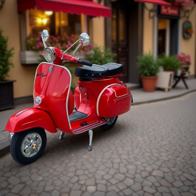 vespa super de 1969 entièrement restaurée, certificat D origine, proche de Biarritz, carte grise de collection 