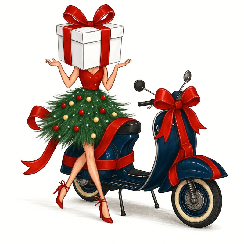 Pourquoi offrir une Vespa ancienne restaurée pour Noël ? – La Vespazienne