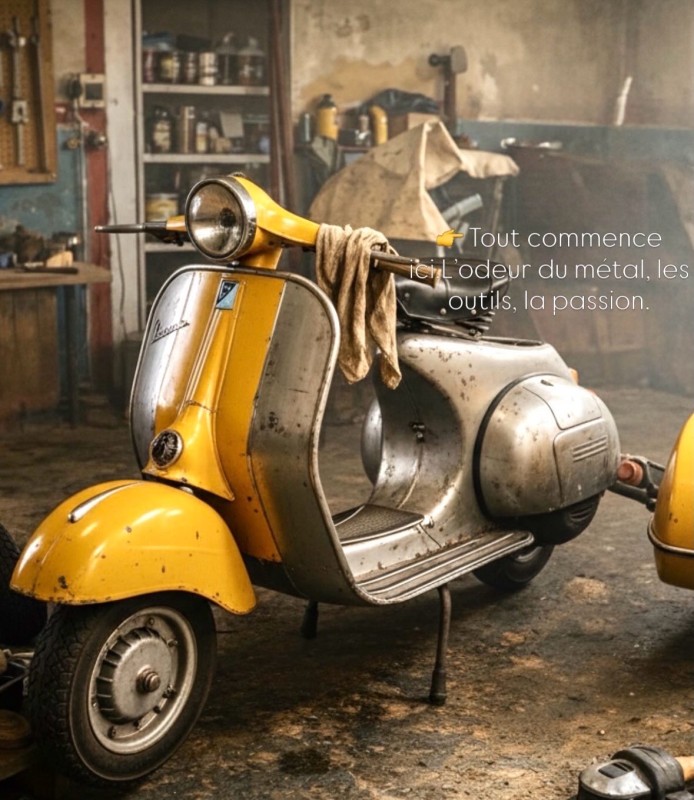 La Vespazienne : Artisan d’Exception Spécialiste de la Restauration et Vente de Vespa Vintage