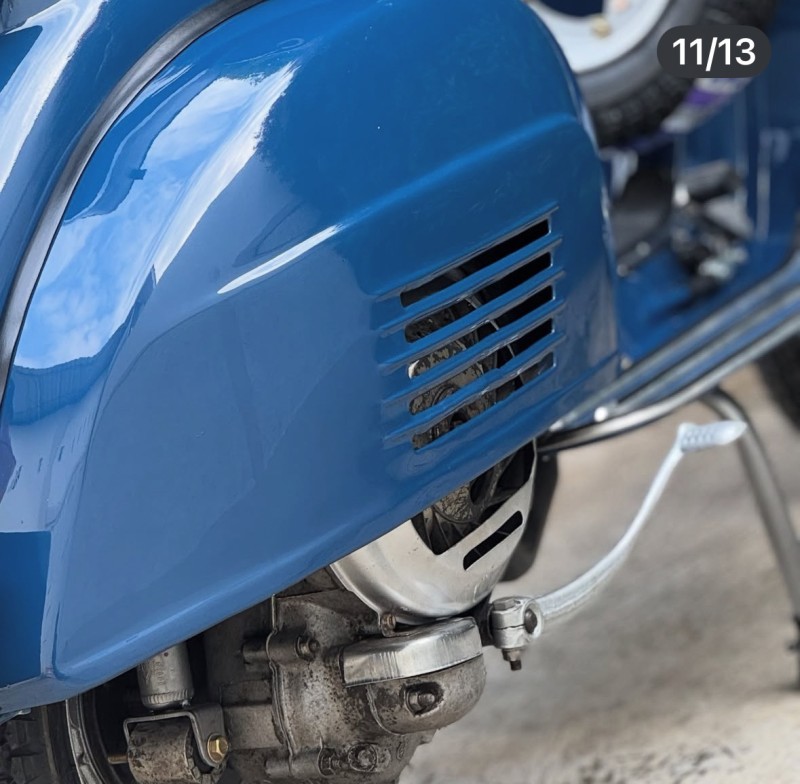 vespa super collection, carte grise française, proche de Monaco 