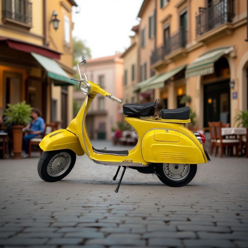 vespa super 1968 , restauration complète, proche de Nice . certificat d’authenticité. carte grise collection 