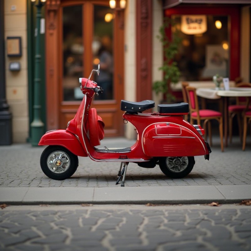 vespa super de 1969 entièrement restaurée, certificat D origine, proche de Biarritz, carte grise de collection 