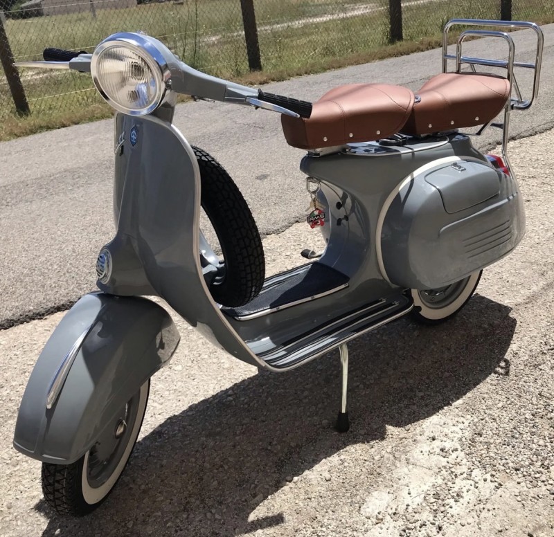 Vespa GTR Grigio (1968–1978) : la Vespa increvable devenue légende urbaine, proche de paris, carte grise collection, restauration complète 