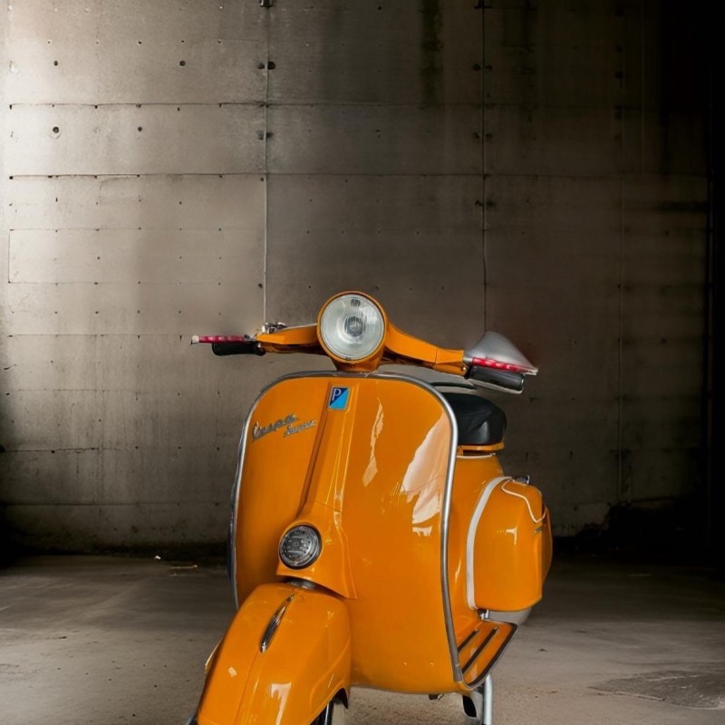 vespa super 66 entièrement restaurée , certificat d’authenticité et collection, carte grise française collection proche de limoges 