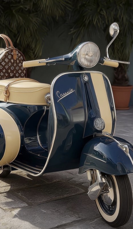 Vespa Sidecar Bleu Nuit : la nouvelle icône du luxe estival 2026