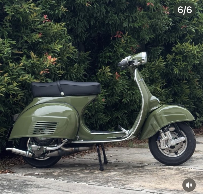 ???? Vespa Sprint 150 personnalisée – restauration complète, carte grise collection, luberon , Provence 