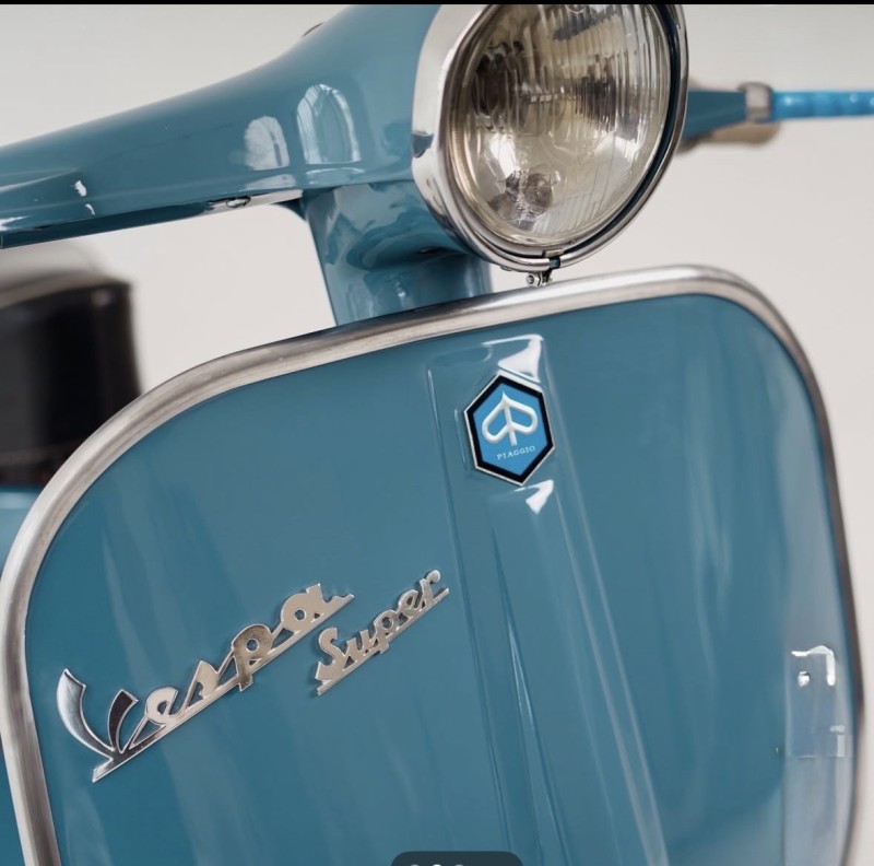 Restauration Vespa vintage : comment une icône italienne retrouve sa jeunesse après 3 mois de travail artisanal, carte grise collection, proche de Lille 