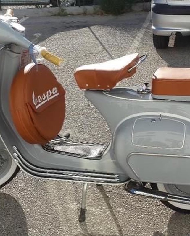 restauration sur commande d une vespa type VNB 1961-125cc, proche de Monaco 