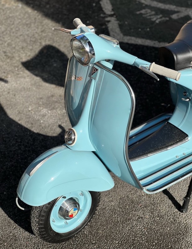 Vespa VBB 1965 , carte grise collection, PARIS . Restauration complète.