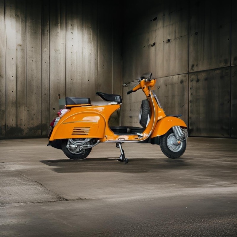 vespa super 66 entièrement restaurée , certificat d’authenticité et collection, carte grise française collection proche de limoges 