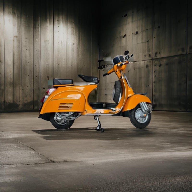 vespa super 66 entièrement restaurée , certificat d’authenticité et collection, carte grise française collection proche de limoges 