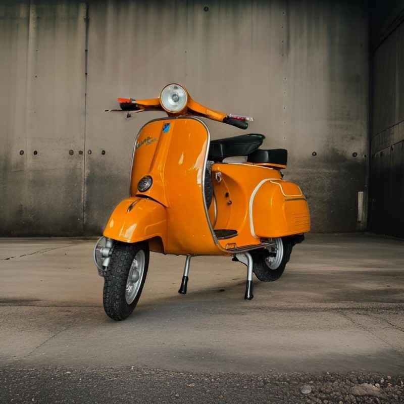 vespa super 66 entièrement restaurée , certificat d’authenticité et collection, carte grise française collection proche de limoges 