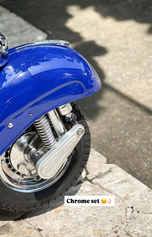 Vespa VBB2 1965 : un modèle d’exception restauré dans un bleu iconique, carte grise collection , Lyon 
