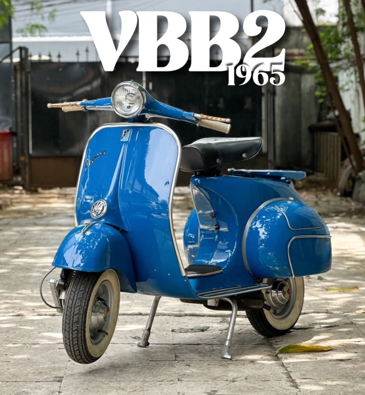 VESPA VBB2 1965 , restauration complète, carte grise collection , proche Lille 