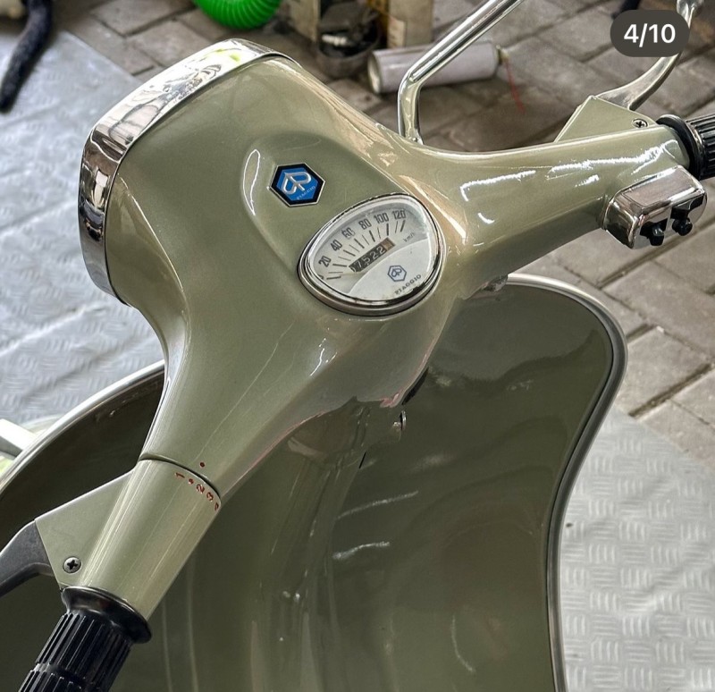 vespa sprint 150cc , carte grise de collection, restauration complète personnalisée, Paris 