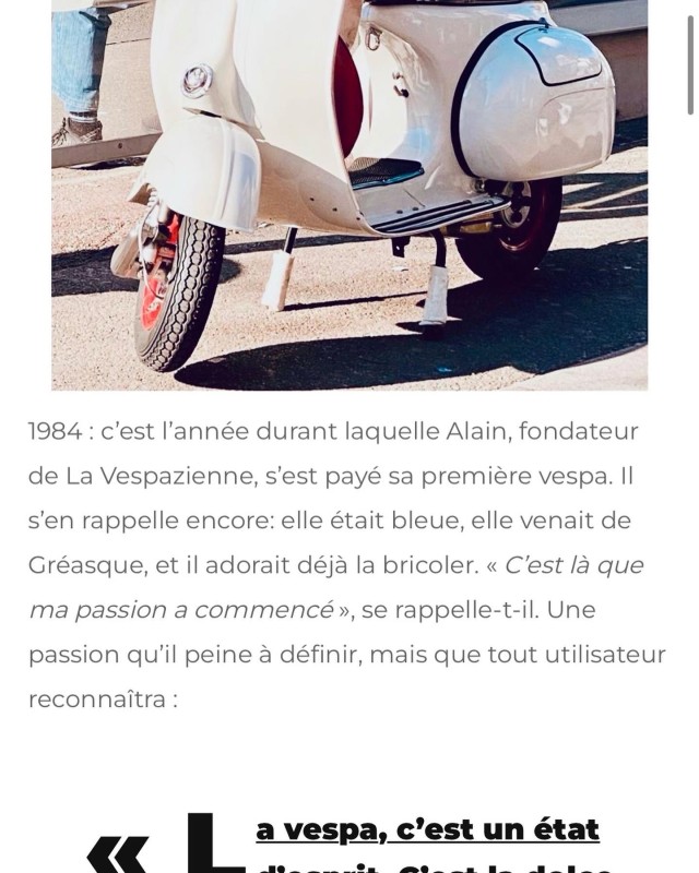 love spot marseille parle le la VESPAZIENNE 