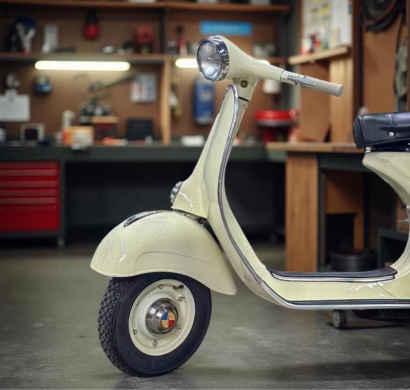 Vespa VBB 1962 , restauration complète, carte grise collection, proche de Nancy