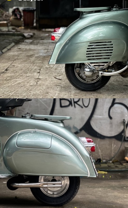 VESPA VBB2 1965 - proche Lille , certificat d origine, carte grise de collection, full restauration 