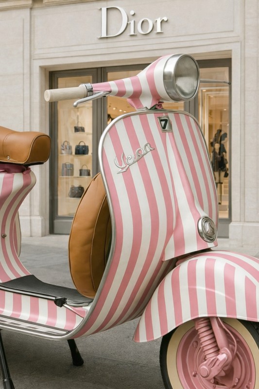 Les Vespa vintage à rayures (1960-1976) font leur grand retour cet été : restauration complète, carte grise collection et style iconique sur la Côte d’Azur