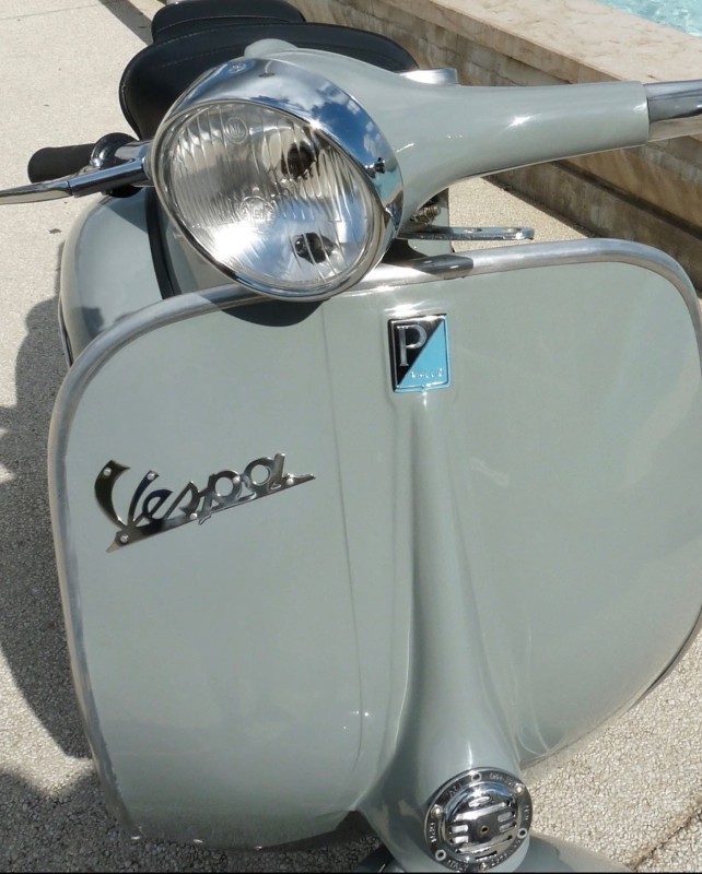 restauration sur commande d une vespa type VNB 1961-125cc, proche de Monaco 