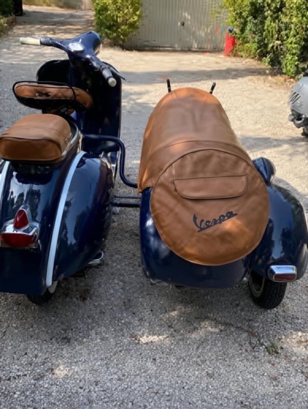 Vespa Sidecar 1960 entièrement restauré : l’expérience vintage ultime proche de Saint-Tropez, restauration complète, collection 