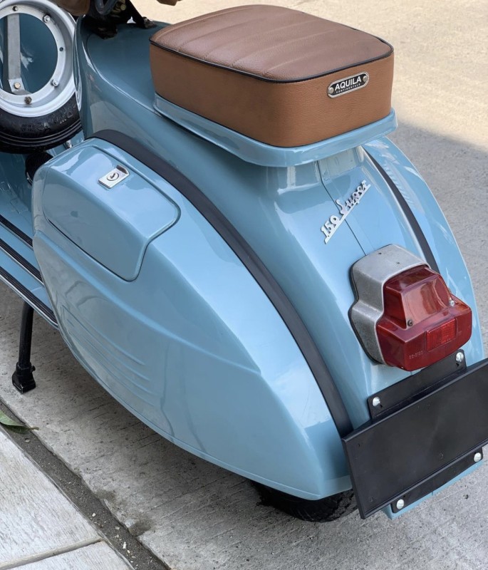 vente de vespa type sprint, entièrement restauré, carte grise française collection, proche de Monaco 
