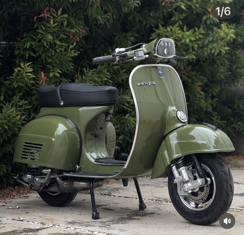 ???? Vespa Sprint 150 personnalisée – restauration complète, carte grise collection, luberon , Provence 