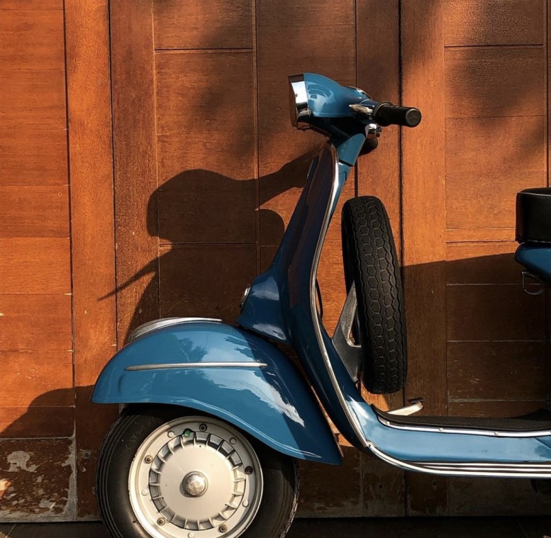 vente de vespa sprint 150 .1966 . carte grise française collection 