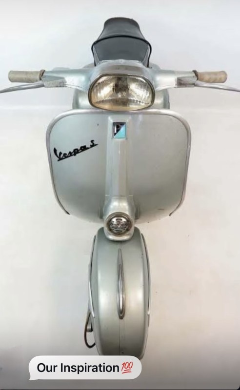 Vespa S Ice Blue – Précommande d’une Vespa Vintage Restaurée | La Vespazienne, Paris , carte grise collection 