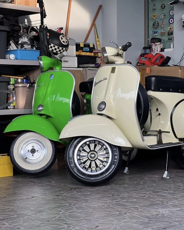 Restauration d’une Vespa VBB 1962 – Le savoir-faire unique de La Vespazienne . Biarritz 