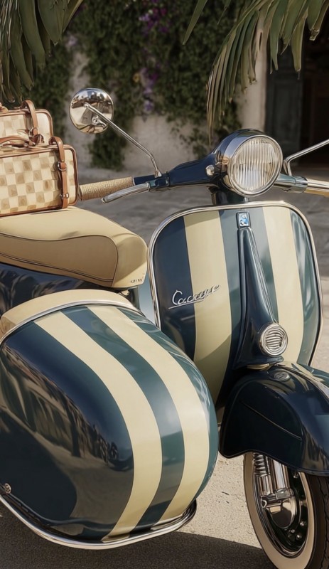 Vespa Sidecar Bleu Nuit : la nouvelle icône du luxe estival 2026