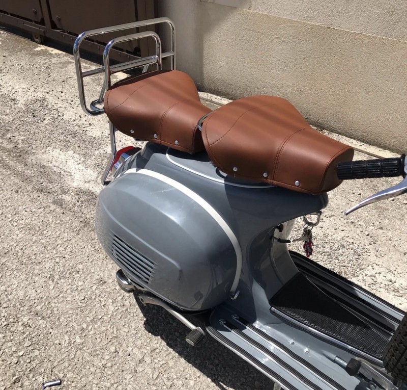 Vespa GTR Grigio (1968–1978) : la Vespa increvable devenue légende urbaine, proche de paris, carte grise collection, restauration complète 